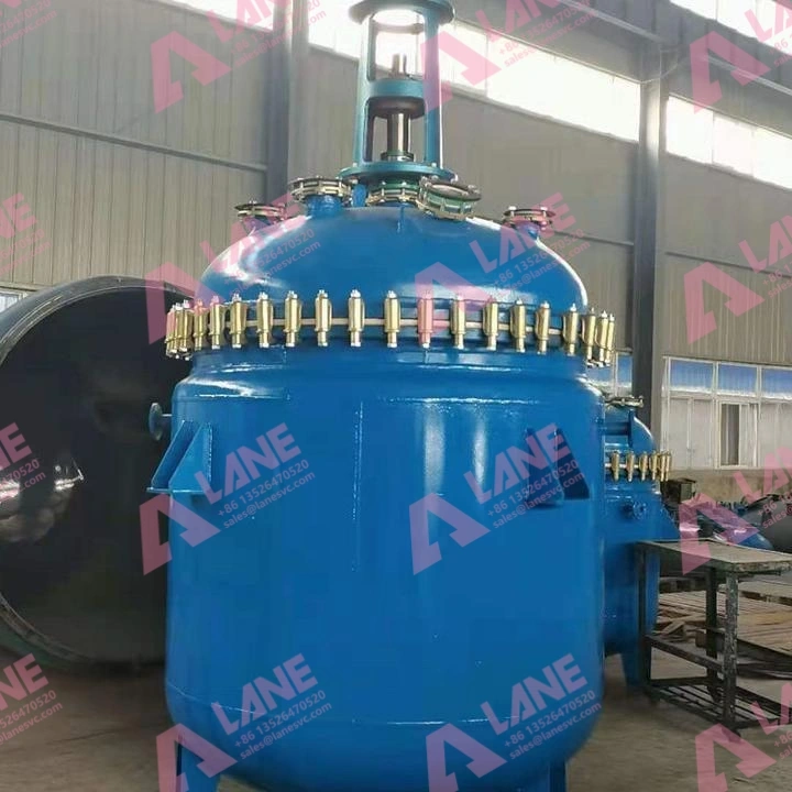 Glass lined reaction kettle